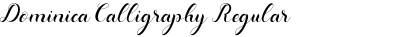 Dominica Calligraphy Regular